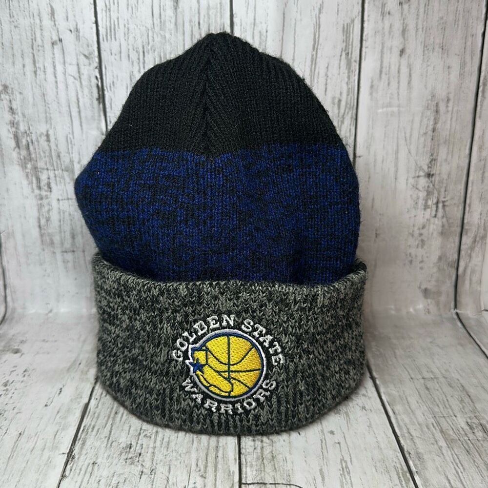Golden State Warriors Basketball NBA 47 Brand Cuffed‎ Beanie Hat One Size OS
